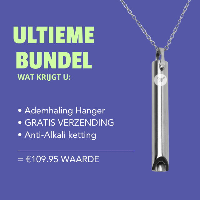 Ademhalingsketting Ultieme Bundel | Stopt slechte gewoontes en verlicht stres