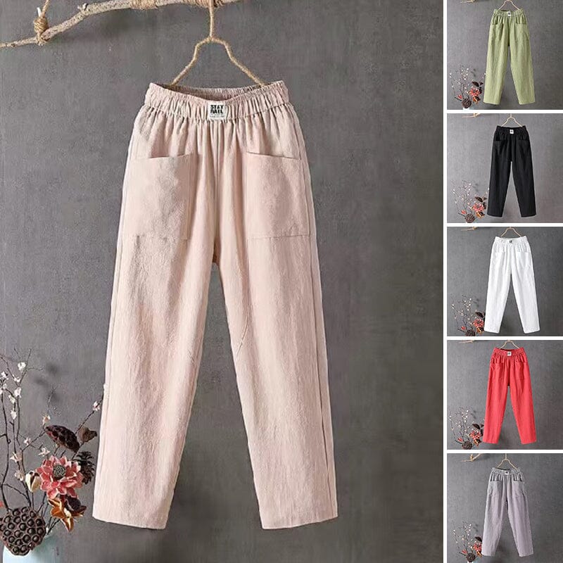 Naomi® - Linnen katoen broek