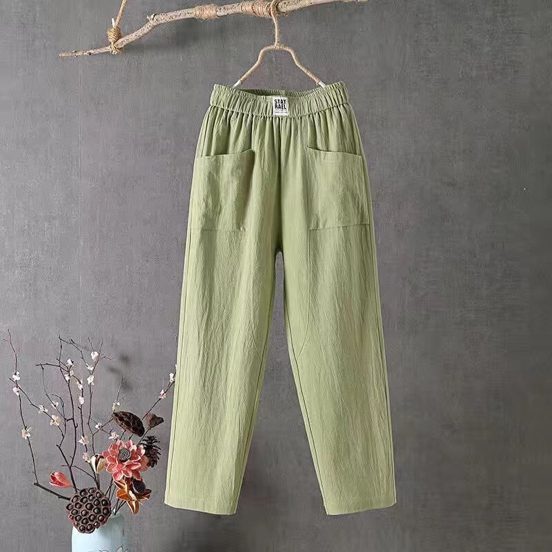 Naomi® - Linnen katoen broek