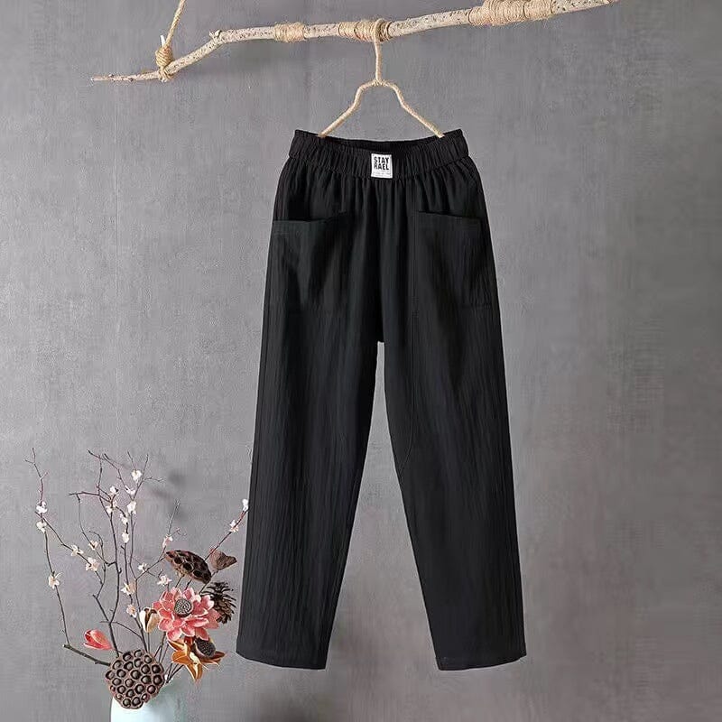 Naomi® - Linnen katoen broek