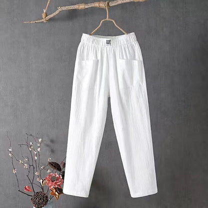 Naomi® - Linnen katoen broek