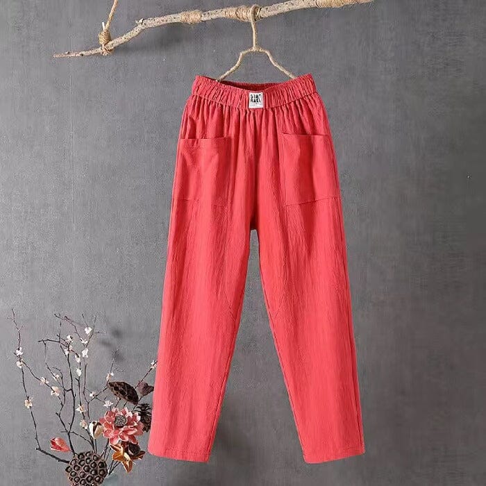 Naomi® - Linnen katoen broek