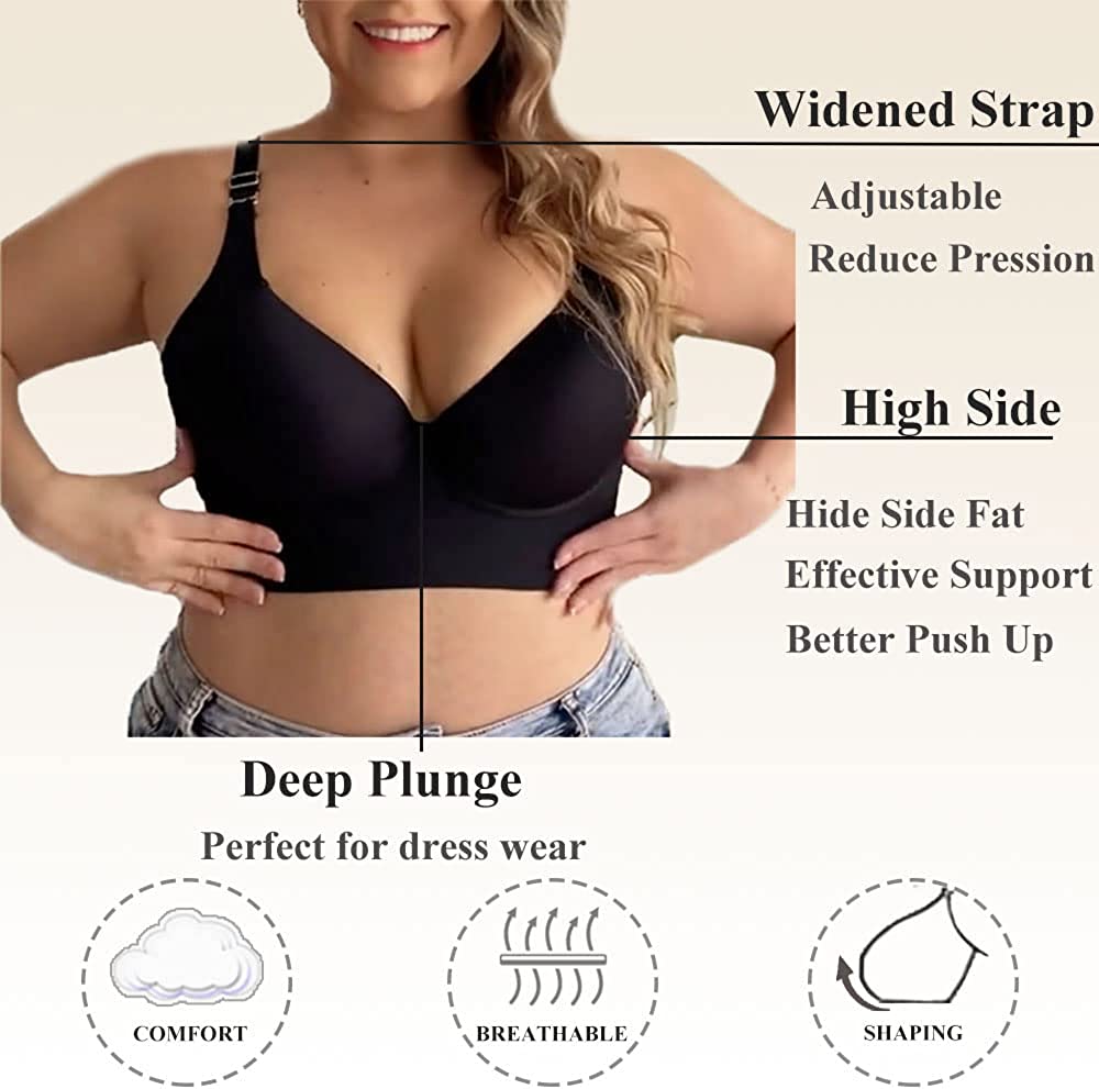 Push-Up Beha met Ruggladmakend Effect