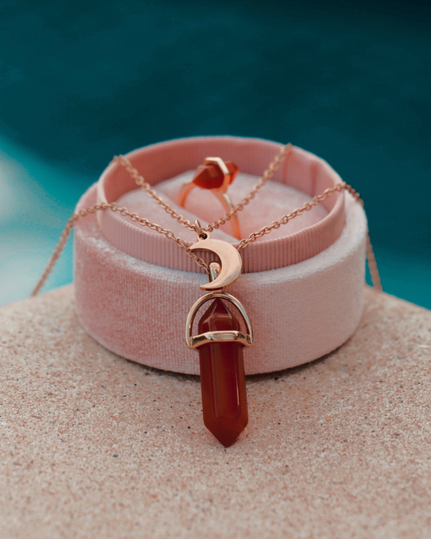 CRYSTAL: Pure Genuine Carnelian