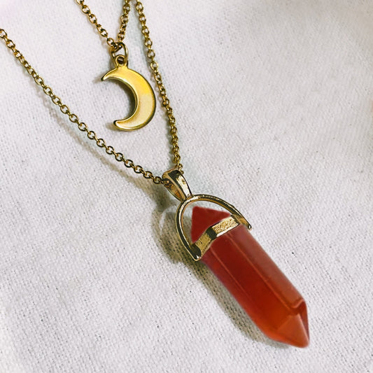 CRYSTAL: Pure Genuine Carnelian
