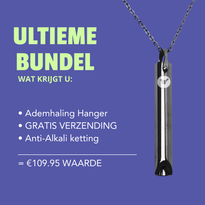Ademhalingsketting Ultieme Bundel | Stopt slechte gewoontes en verlicht stres