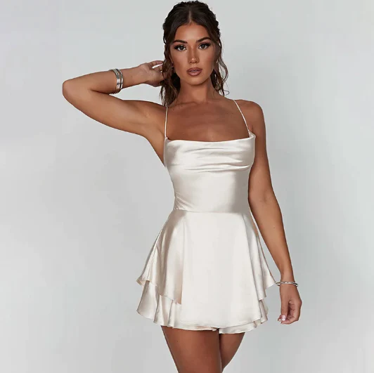 J.LUCIE | Backless Satin Dress
