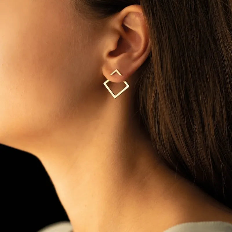 Mode Dames Geometrische Oorbellen