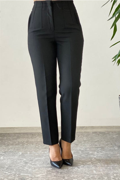 Comfortabele Hoge Taille Fleecebroek