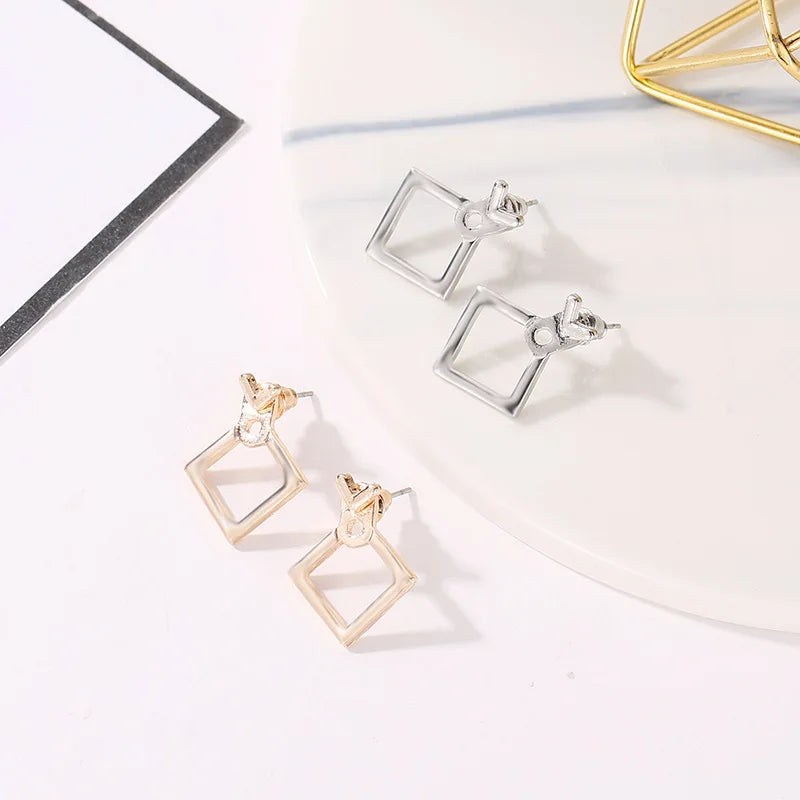 Mode Dames Geometrische Oorbellen