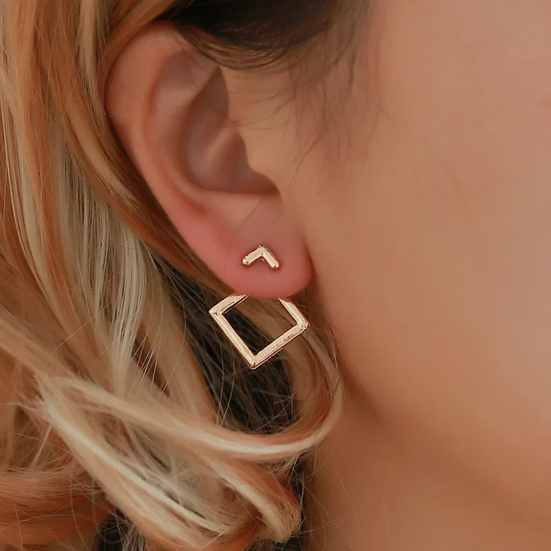 Mode Dames Geometrische Oorbellen