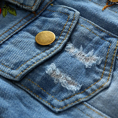 Stoere Denim Jas voor Peuters