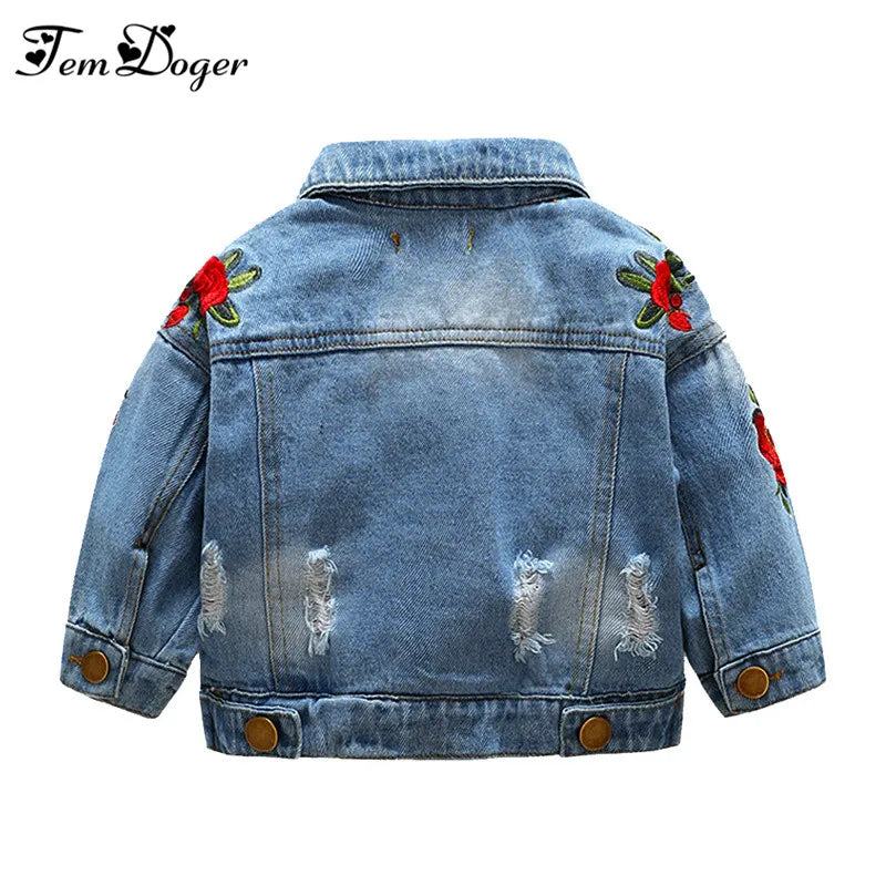 Stoere Denim Jas voor Peuters