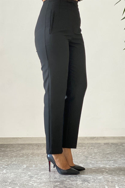 Comfortabele Hoge Taille Fleecebroek
